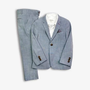 Appaman Kids Boy's Two-Piece Stretchy Mod Suit Stripe - Picture 1 of 2