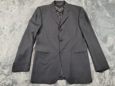 Dolce & Gabbana Blazer Coat Women's Italian Size 32 Black Formal Jacket Wool  - Image 1 of 4