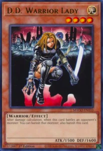 1X NM D.D. Warrior Lady - MAGO-EN110 - Rare 1st Edition - Picture 1 of 1