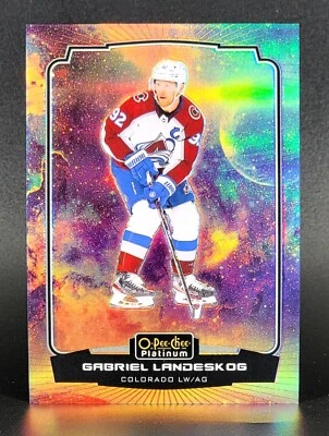 2022-23 O-Pee-Chee Platinum Cosmic #117 Gabriel Landeskog 22/65 - Image 1 of 2