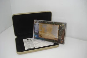 Star Trek The Original Series  Spock 24K Gold Metal PRODUCTION PROOF 404/500 - Picture 1 of 2