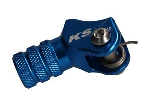 Palanca de cambios universal KSX +1 cm azul para motocross enduro - Imagen 1 de 2