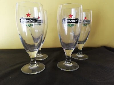 HEINEKEN 1 BICCHIERE BIRRA CALICE VETRO NO BOCCALE BIER  - Immagine 1 di 3