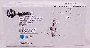 New Genuine HP CE251YC Toner, Cyan, Free shipping. - Picture 1 of 7