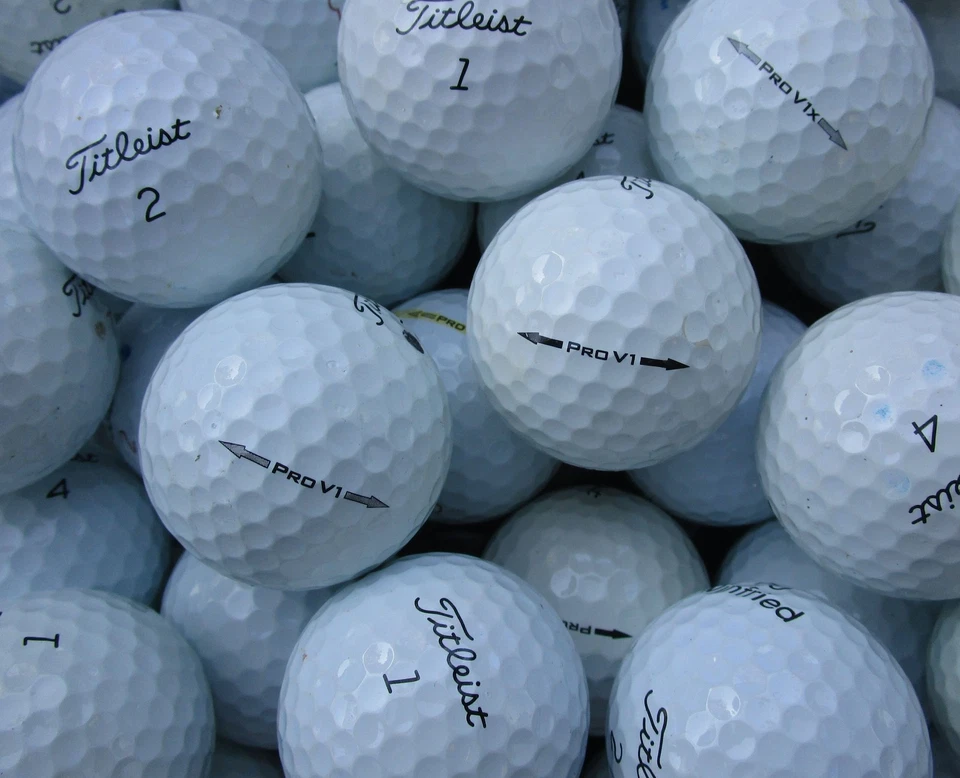 100 Titleist  Pro V1 / Pro V1x Golfbälle / Lakeballs TOP  AAAA - AAA - Bild 1 von 1