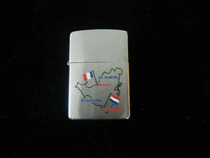 { ST MARTIN ZIPPO LIGHTER C04 - Picture 1 of 6
