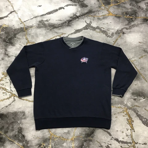 Columbus Blue Jackets Hockey Sweater Men’s XL CBJ Long Sleeve Pullover Shirt NHL Cover