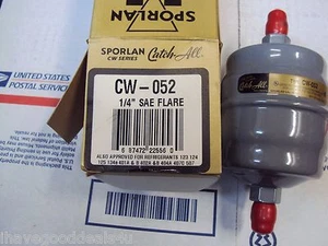 Sporlan Catch-All Filtro Aspirazione Linea Asciugatrice CW 052 1/4" SAE FLARE - Foto 1 di 3