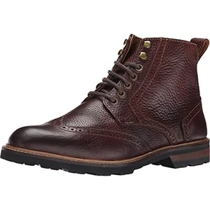 Florsheim Kilbourn Flügelspitze Chukka Stiefel braun gefrästes Leder, Größe 12 D US - Bild 1 von 3