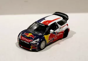 NOREV - CITROEN DS3 WRC - ECH 1/64 MINIATURE AUTOMOBILE VOITURE COURSE RED BULL - Foto 1 di 7