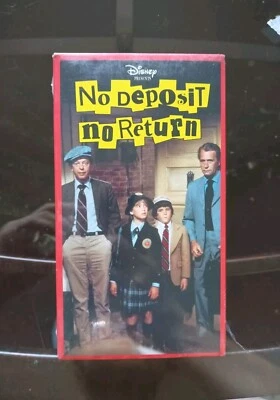 Walt Disney's No Deposit No Return (VHS) Brand NEW - David Knotts, David Niven - Image 1 of 3