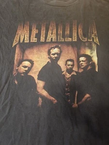 Camisa de Concierto Vintage Metallica 1999 Primavera Gira Norteamericana Hombres XL Etiqueta GIGANTE - Imagen 1 de 5