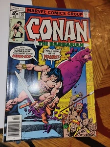 CONAN THE BARBARIAN #76 - VG - Picture 1 of 2