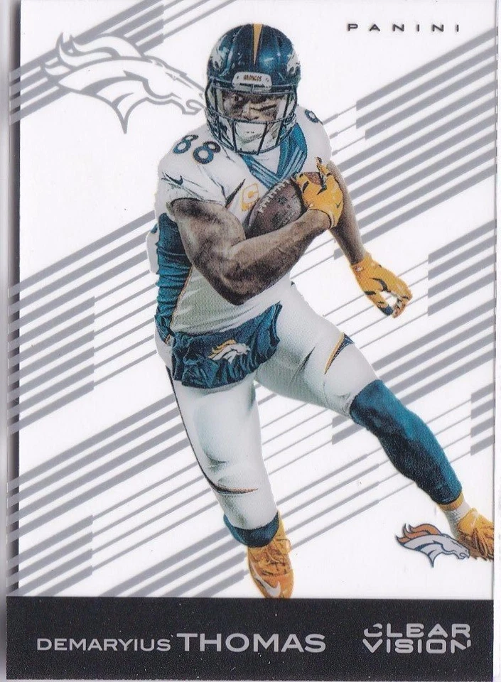Demaryius Thomas #10 BRONCOS WR 2015 Panini Clear Vision NFL Football Acetate - Image 1 of 1