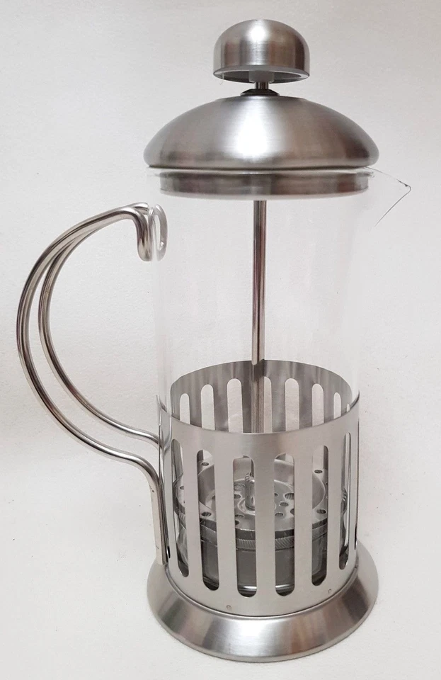 Apollo Coffee Maker, Plunger 350ml Tempered Glass Stainless Steel