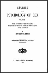 Psychology Of Sex Vol 1 Evolution Of Modesty Sexual Periodicity / Eroticism 1910 - Picture 1 of 22