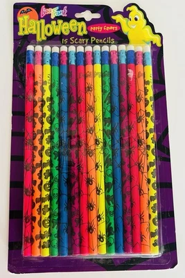 NUEVO PAQUETE DE 15 LÁPICES DE HALLOWEEN DE COLECCIÓN LISA FRANK Foto 1 de 2