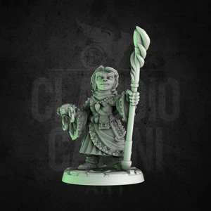 Claudio Casini Halfling Kleriker D&D Frostgrave Rangers of shadow deep - Bild 1 von 2