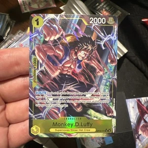 Monkey D. Luffy Alt Art OP10-111 casi nuevo/m una pieza CCG inglés - Imagen 1 de 14