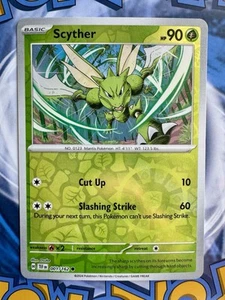 Scyther 001/162 Sv05: Temporal Forces Reverse Holo - Picture 1 of 1