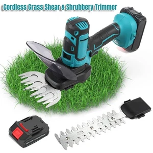 2in1 Akku Grasschere Strauchschere 2000mAh Heckenschere Grasschneider - Bild 1 von 9