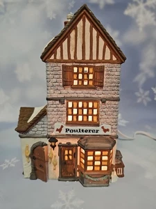 Dept 56 Heritage Village Collection Dickens' Village Series "Poulterer" #5926-4 - Picture 1 of 19