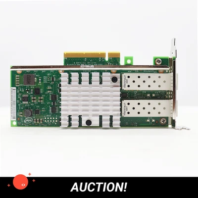 2x Intel/Dell X520-DA2 Dual Port 10GB SFP+ 0942V6 Card PCIe Module - Bild 1 von 3