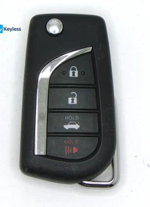 Single OEM Toyota Camry Corolla Flip Key Remote HYQ12BFB / HYQ12BGF - Picture 1 of 2