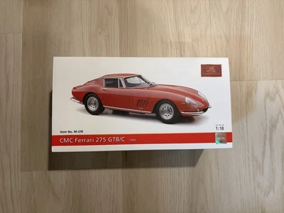 CMC Exclusive Models 1966 Ferrari 275 GTB / C  # M-210 Red 1:18 scale - Image 1 of 4