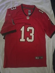 Mike Evans Tampa Bay Buccaneers NFL Jersey Red & Black Sz Large - Picture 1 of 2