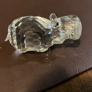Swarovski Kristall Nilpferd klein 7626NR055000 MIB OVP mit Zertifikat - Bild 1 von 6