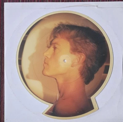 JOHN FOXX ULTRAVOX LIKE A MIRACLE RARE UK SHAPED PICTURE DISC FROM 1983 - Image 1 of 2