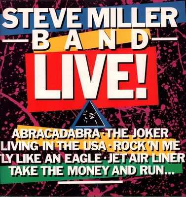 Steve Miller Band Live! LP vinyl UK Mercury 1983 with inner and A1/b1 matrix - Image 1 of 4