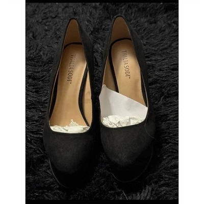 Thalia Sodi Women's Black Platform Heels Size 8 Party Shoes - Image 1 of 3