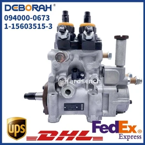 Diesel Fuel Injection Pump 094000-0673 1-15603515-3 for ISUZU 6WG1 - Picture 1 of 6