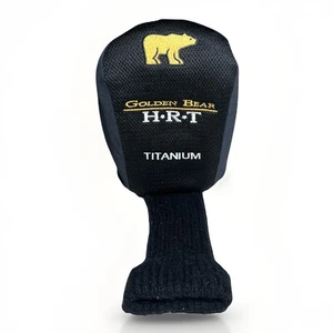 Golden Bear HRT Titanium Head Cover For Golf Club Black And Gold - Picture 1 of 8