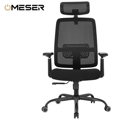 OMESER Ergonomic Office Chair, Mesh Office Chair w/ Adjustable Headrest&3D Arms - Image 1 of 4