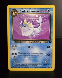 Pokémon TCG - VAPORETTO OSCURO - 45/82 - ILLIMITATO - TEAM ROCKET (2000) - LP/NM - Foto 1 di 2