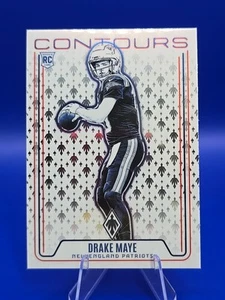 2024 Panini Phoenix Rookie Contours Drake Maye #CON-DME (RC) - Bild 1 von 2