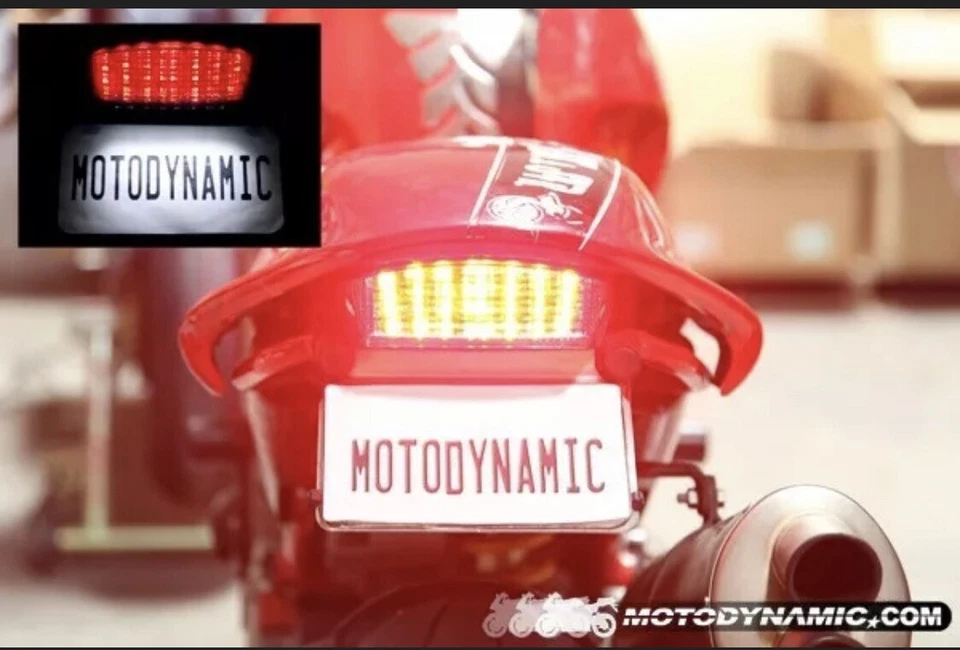 Luz Trasera (Humo) DUCATI MONSTER 695 750 S2R LED SEÑAL INTEGRADA V2 Foto 1 de 1