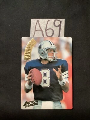 1994 Action Packed Troy Aikman #20 HOF - Image 1 of 2