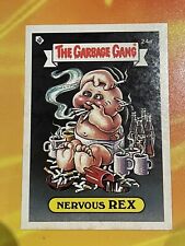 1985 Nervous REX 24a The Garbage Gang Series 1 Australia Card