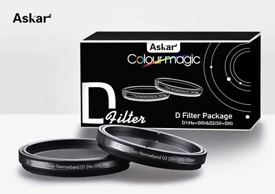 Askar Color Magic Duo-Narrowband 6nm D1 / D2 H-a/O-III & S-II/O-III Imaging - Image 1 of 4