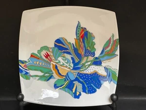 7x7x1.5 Rosenthal Michael Boehm Brigitte Deoge Studio Dish Germany Memphis Style - Picture 1 of 7