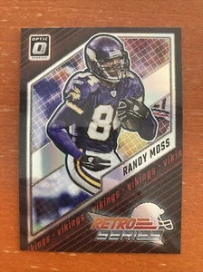 Randy Moss Holo Prizm Silver Retro Series 2023 Donruss Optic #22 VIKINGS NFL - Bild 1 von 3