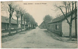 CPA 18 - CAMP D'AVOR (Cher) - Avenue de Bourges (Avord) - Ed. L. Doré - Picture 1 of 2