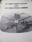 John Deere 45-55-95-105 Corn Special Combines Features Brochure 1968
