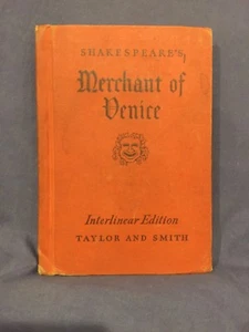Shakespeare's Merchant of Venice Interlinear Edition Taylor and Smith - Bild 1 von 5