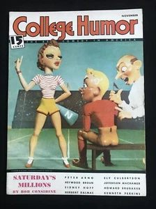 College Humor magazine November 1937 - Picture 1 of 2