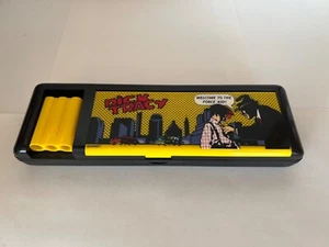 1990's Plastic Dick Tracy Child's Pencil Box Case Collectible Movie Disney - Picture 1 of 5
